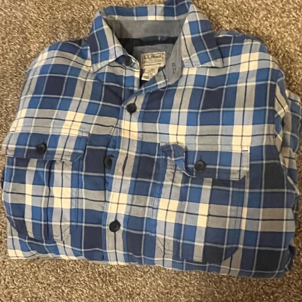 L.L.Bean Insulated Flannel